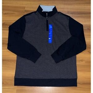 Mens NWOT Ted Baker Lindstrom Quarter Zip Pullover Sweater